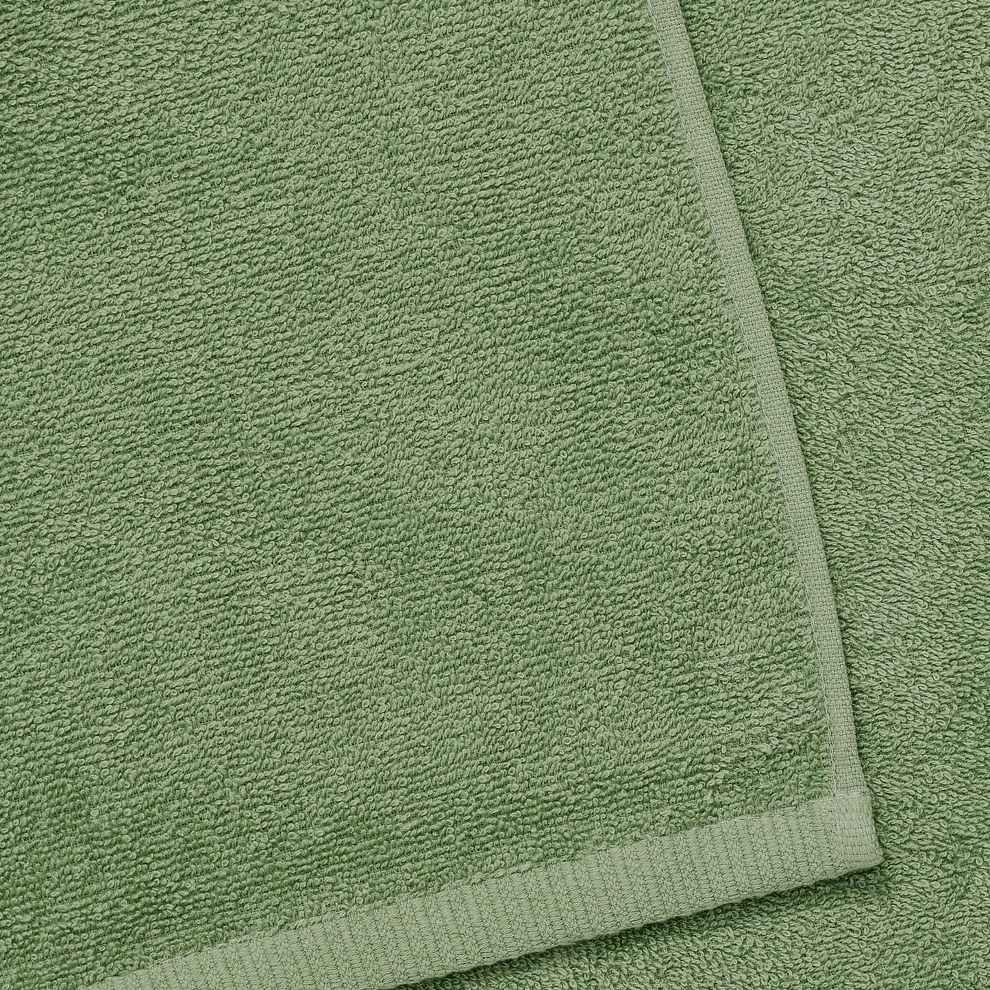 Catherine Lansfield Quick Dry Sage Green Towel and Sheet