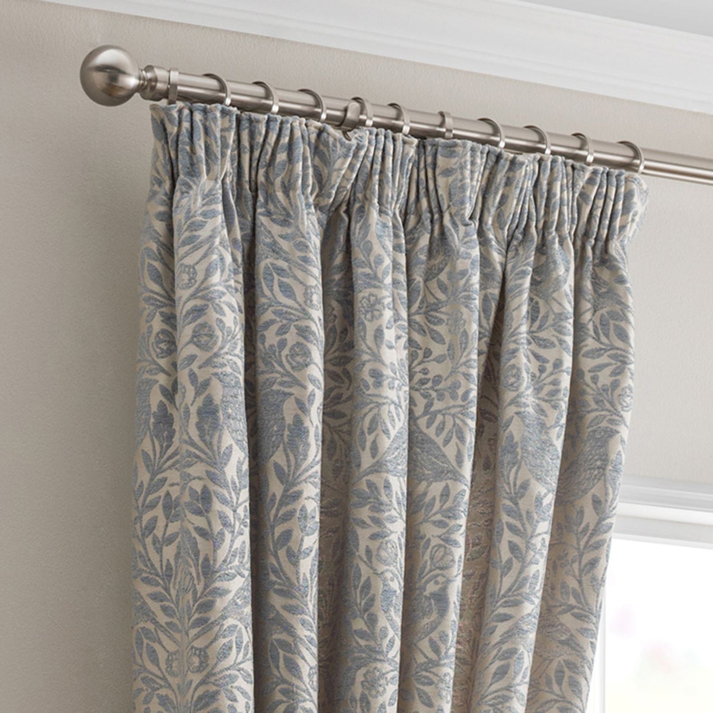 Eden Eau De Nil Pencil Pleat Curtains