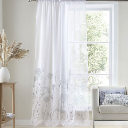 Meadowsweet White Voile Panel