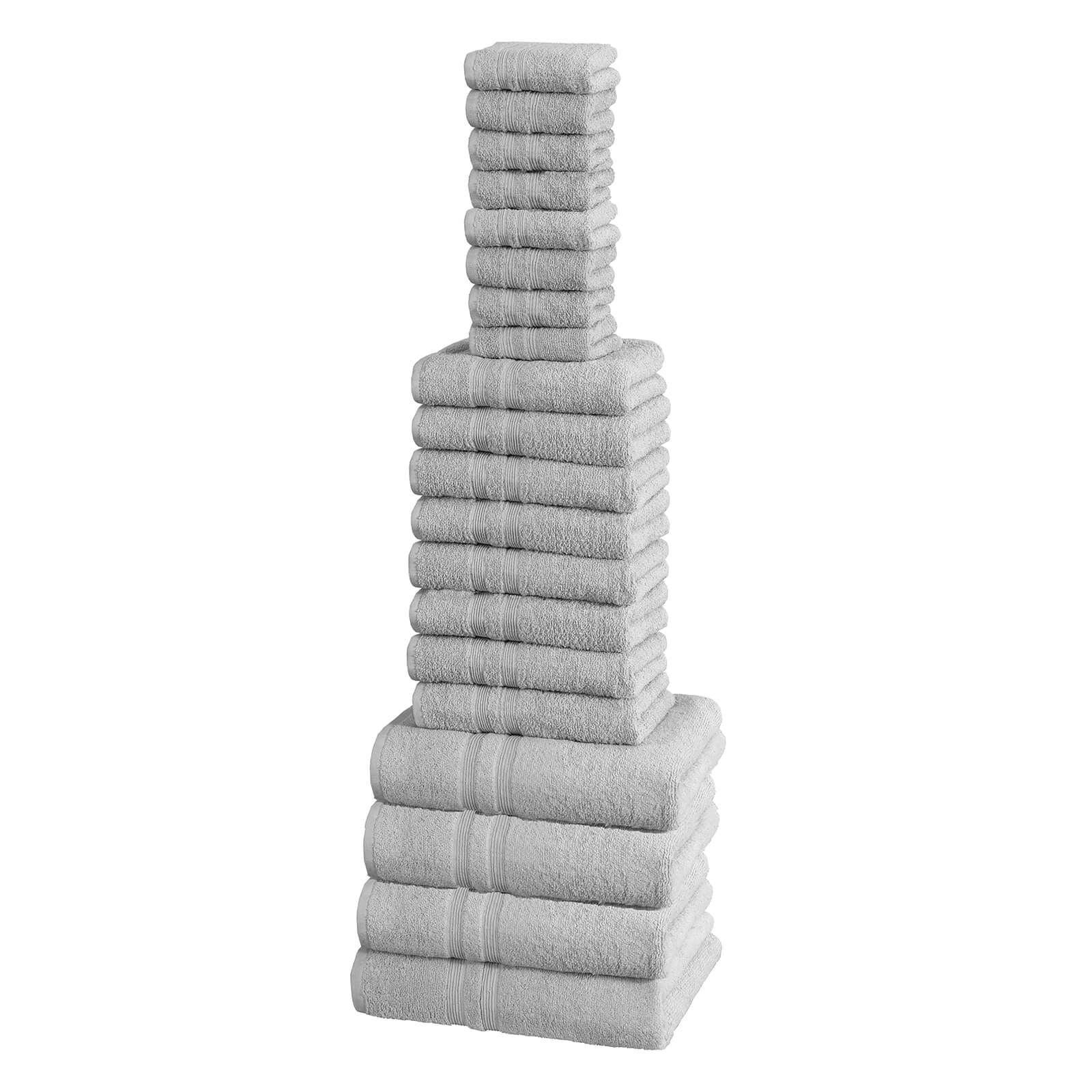 W500 Luxurious Silver Towel Bale