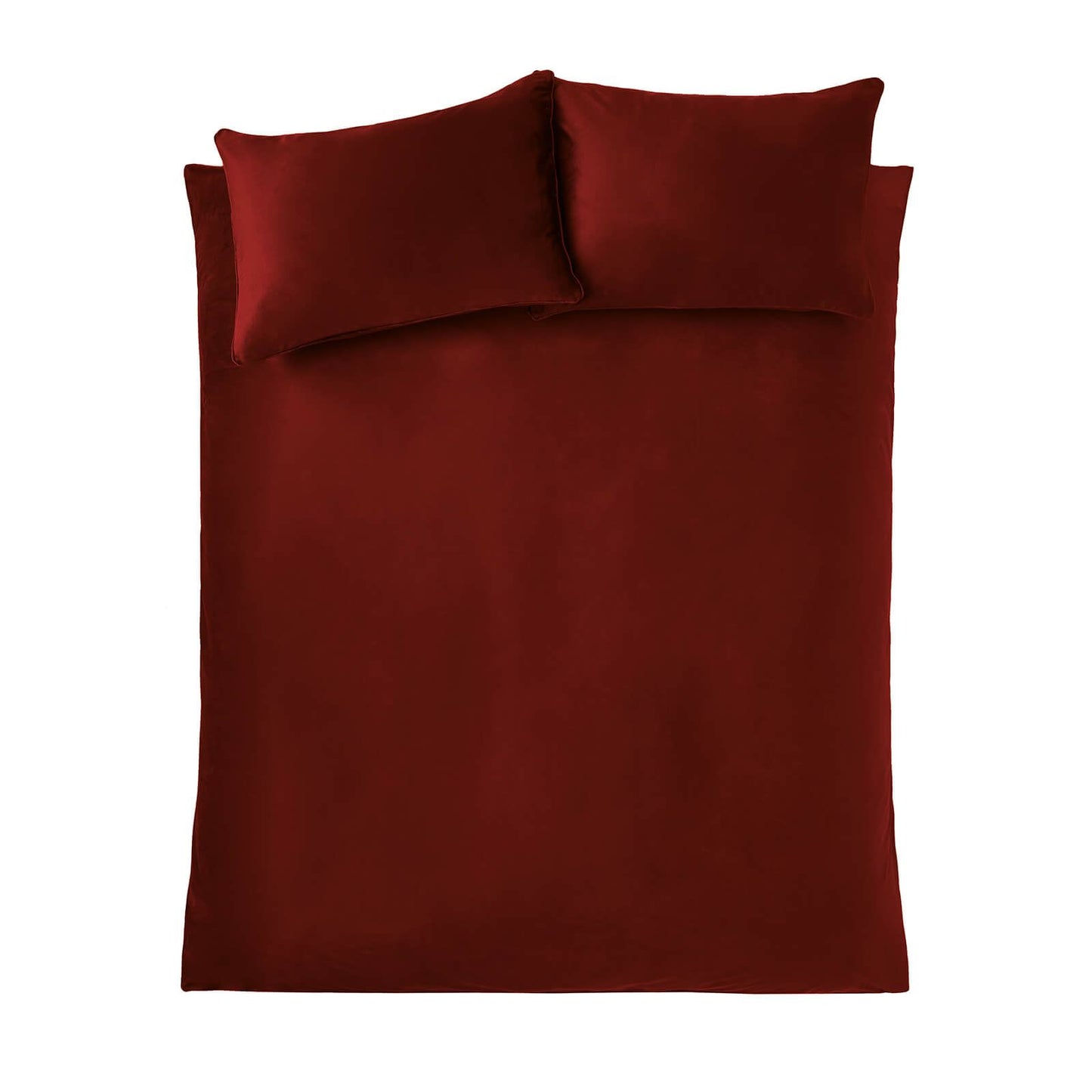 Kingsley Matt Velvet Raspberry Duvet Cover Set