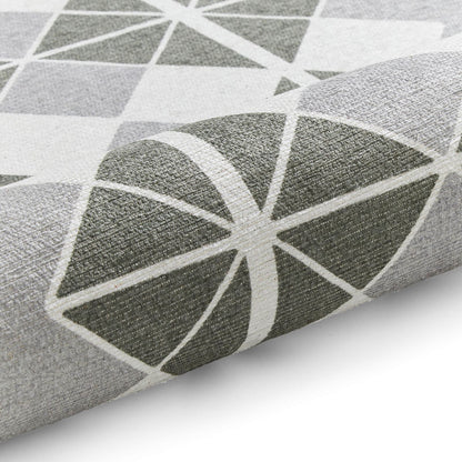 Victoria H1184 Grey/Green Washable Rug