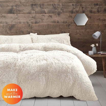 Cuddly Cream Duvet Set