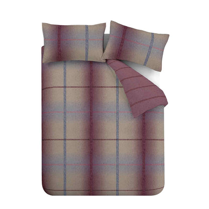 Melrose Tweed Plum Duvet Set