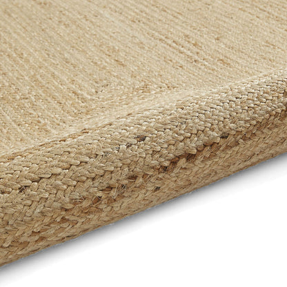 Savannah Jute Scallop Natural Rug