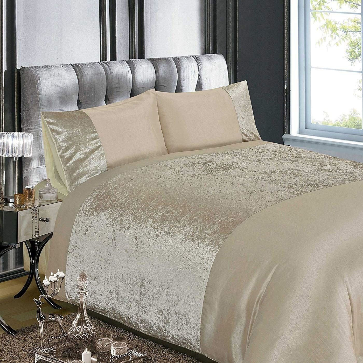 Velvet Natural Duvet Set