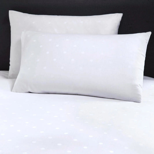Cecily White Duvet Set