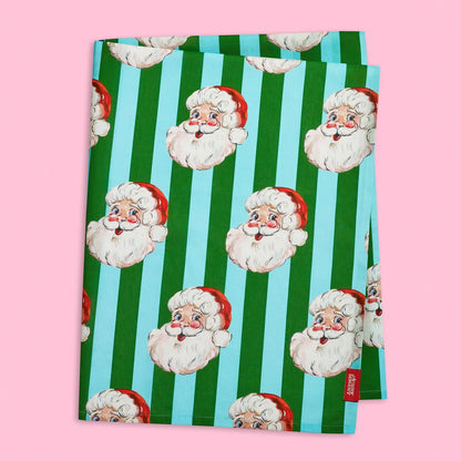 Eleanor Bowmer Santa Cotton Table Cloth Bright - 137x229cm
