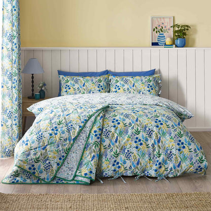 Tilly Floral Blue Duvet Cover Set