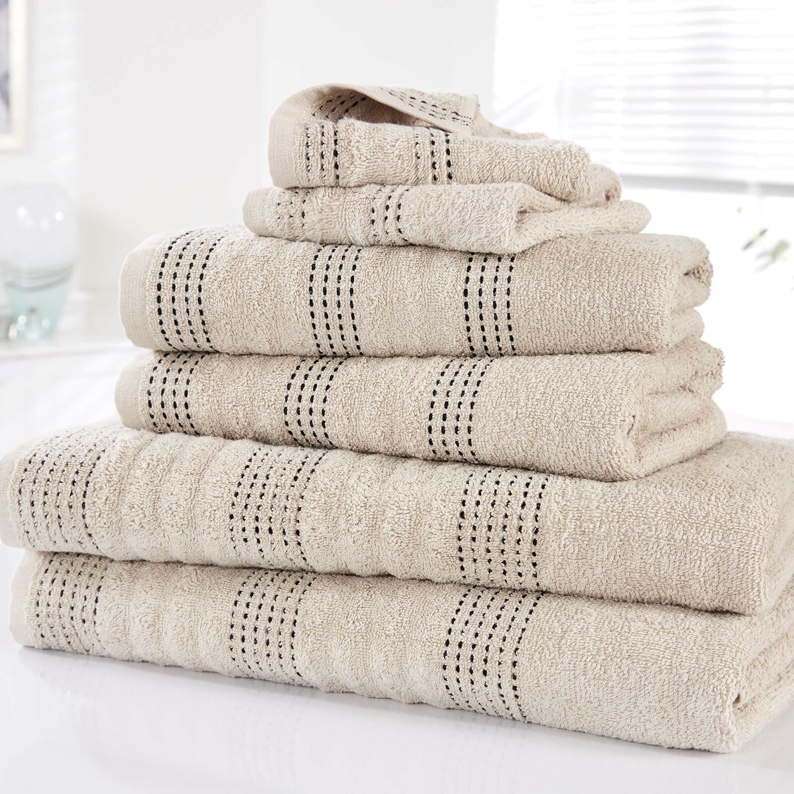 Spa Taupe Face Towel