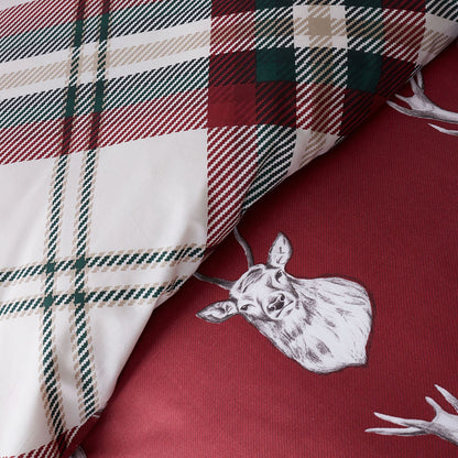 Munro Stag Red Duvet Set