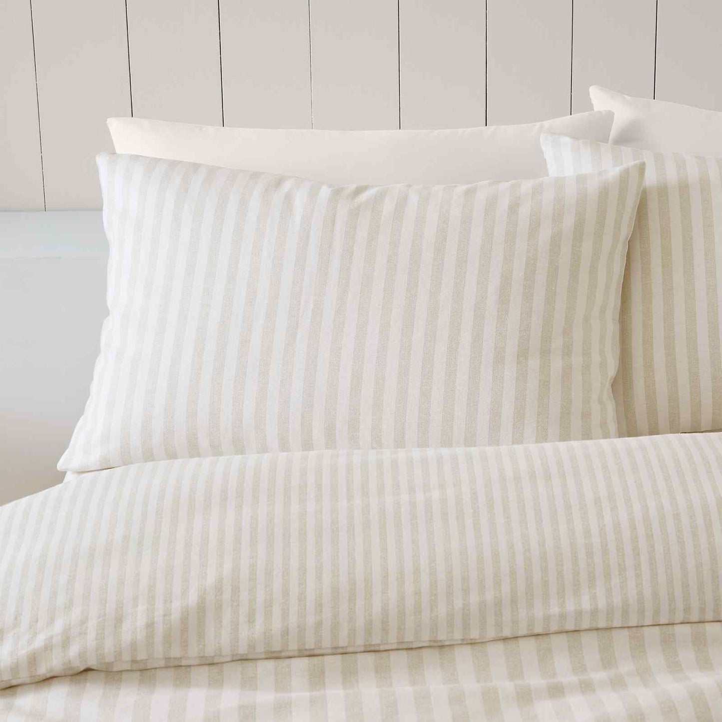 Stripe Natural Duvet Set