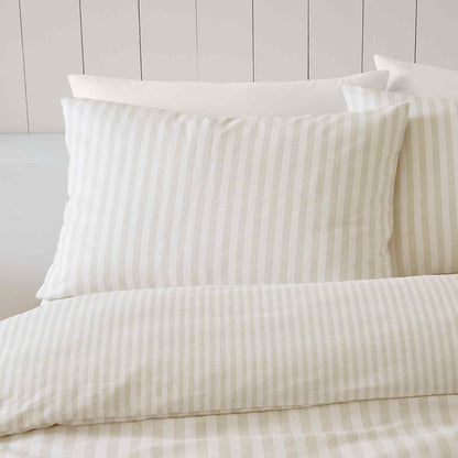 Stripe Natural Duvet Set