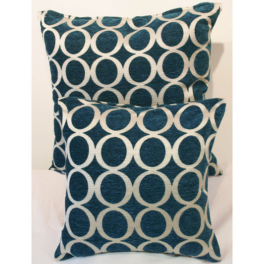 Oh Heavy Teal Cushion Cover