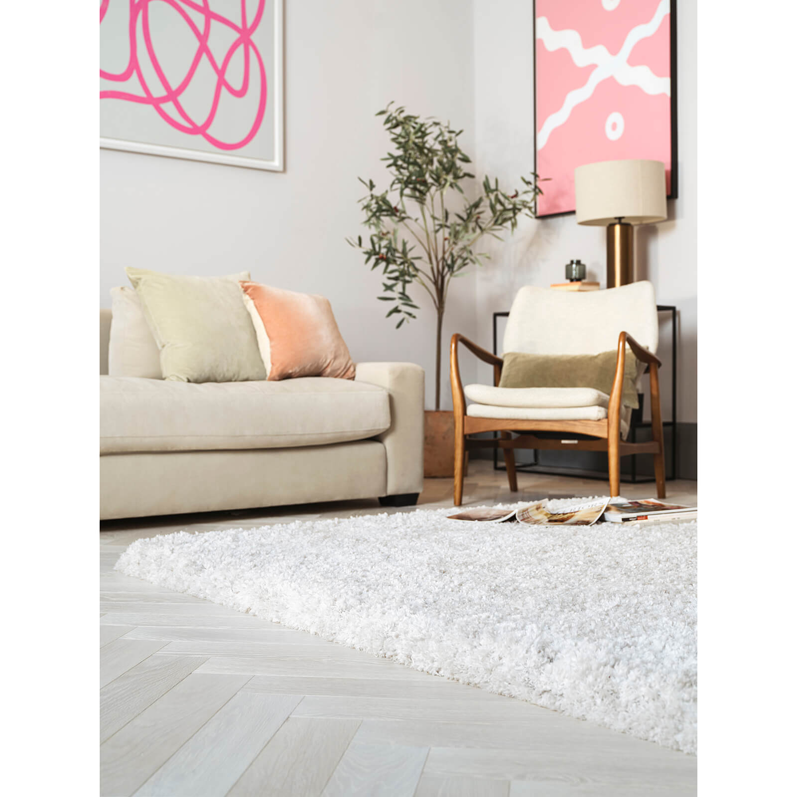 Asiatic Barnaby Off White Rug