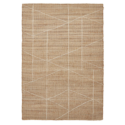 Bazaar Jute 24875 Natural Rug - 120 x 170