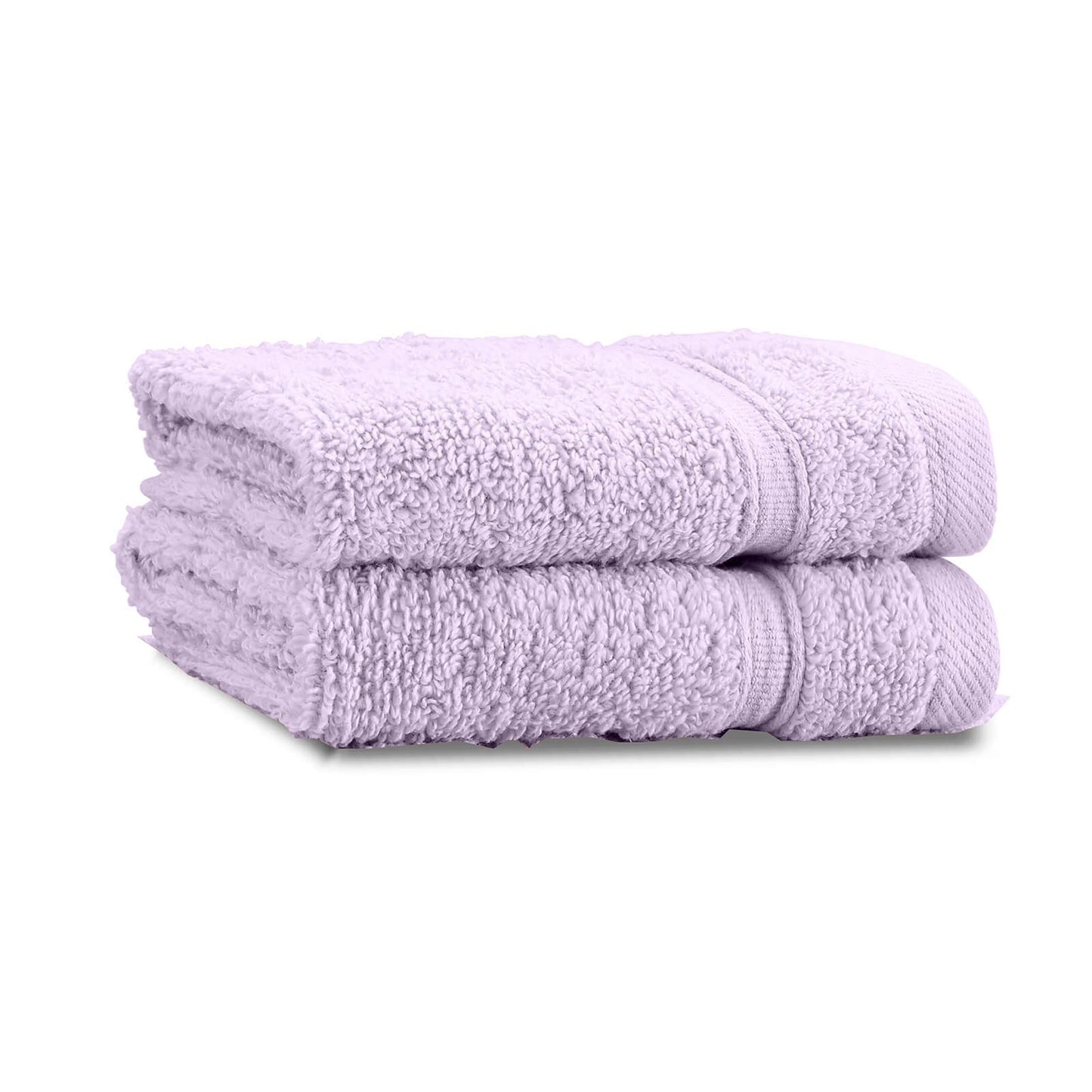 Zero Twist Lilac Bath Sheet Pair