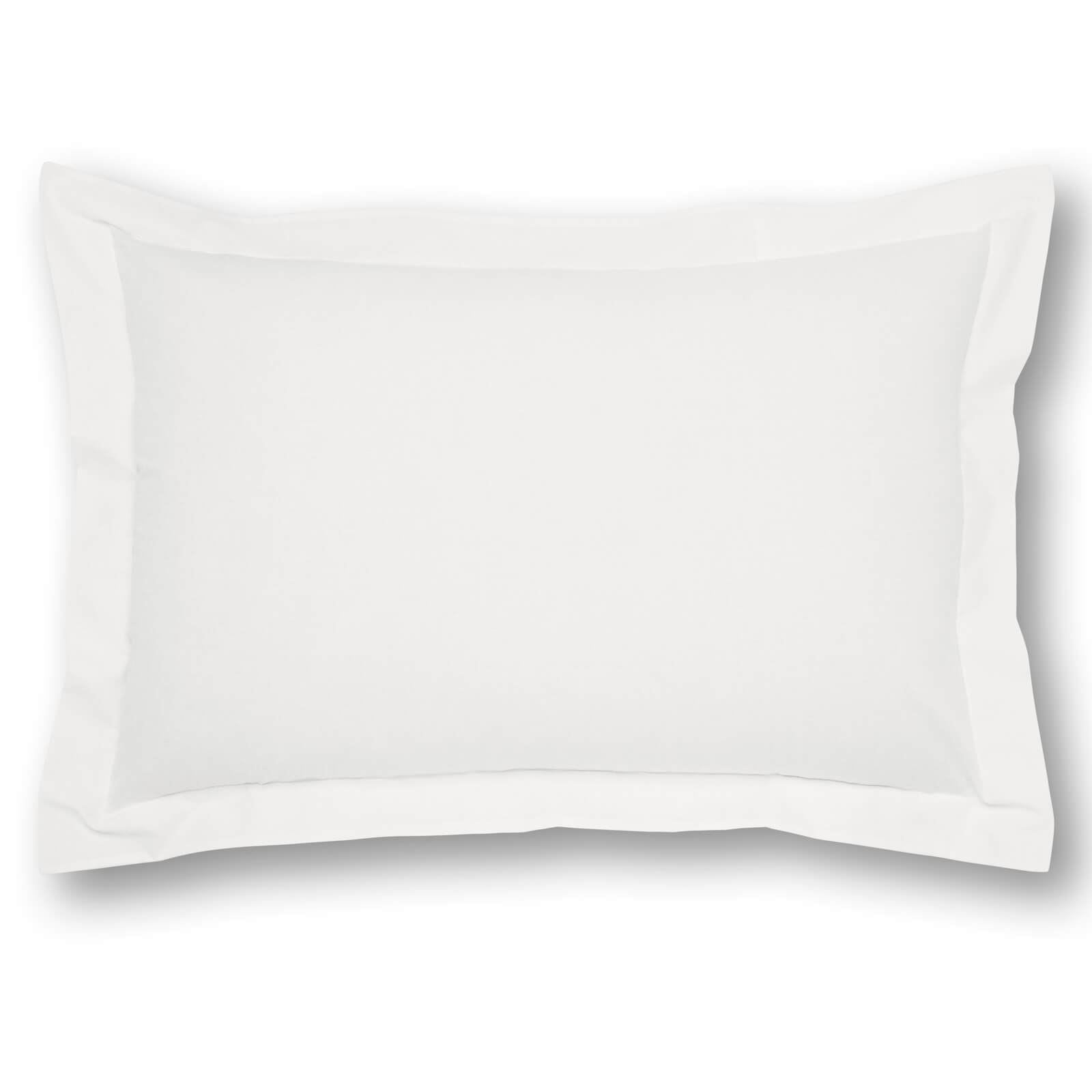 Percale Ivory Oxford Pillowcase