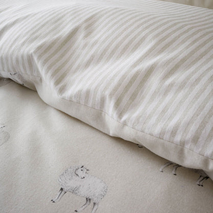 Brushed Sheep Natural Duvet Cover Set