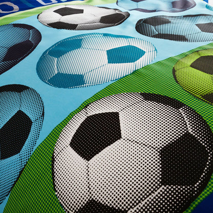 Football Blue Kids Duvet Set