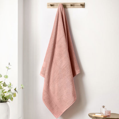 Bianca Supima Cotton Pink Towel and Sheet