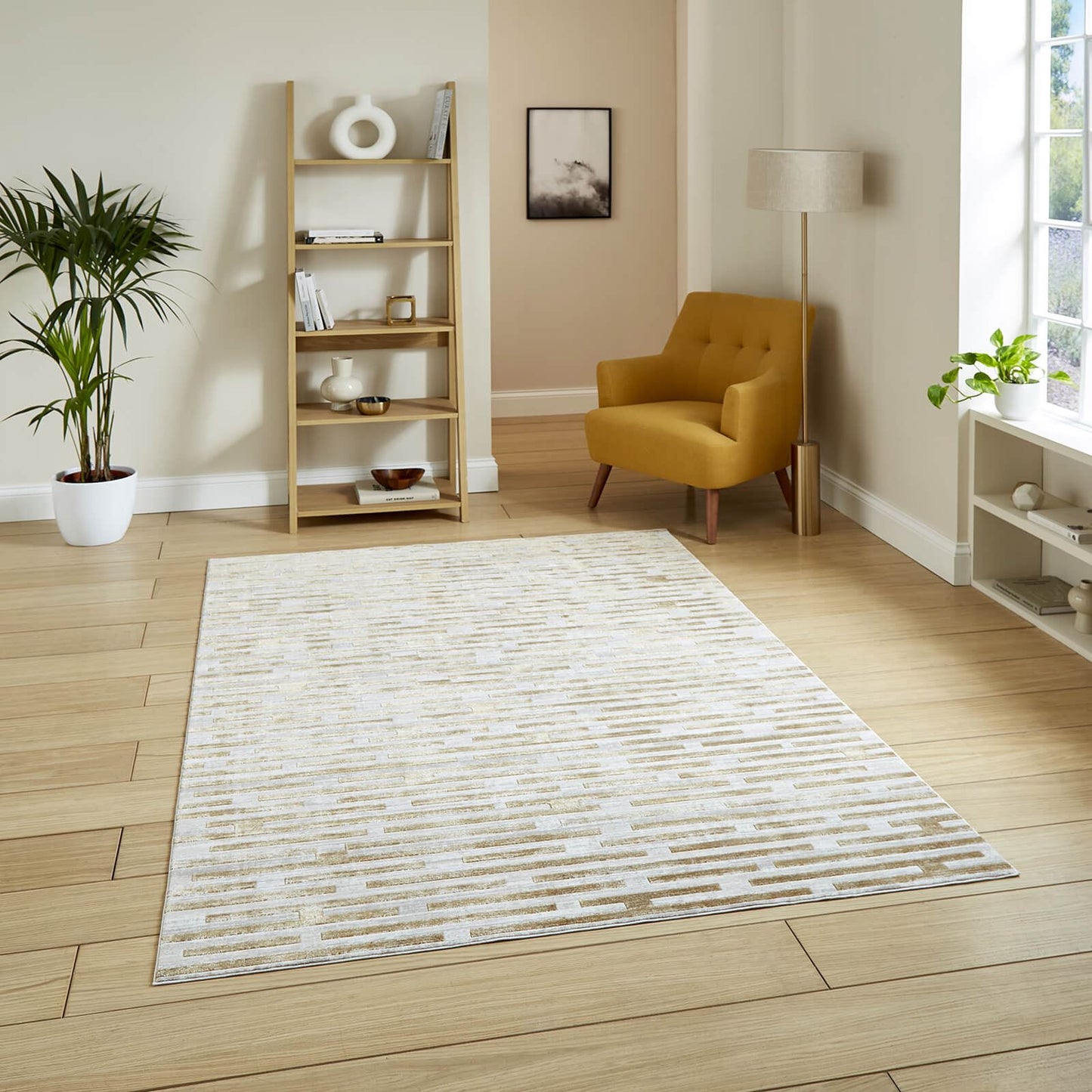 Mirage MR16 Beige Modern Abstract Rug