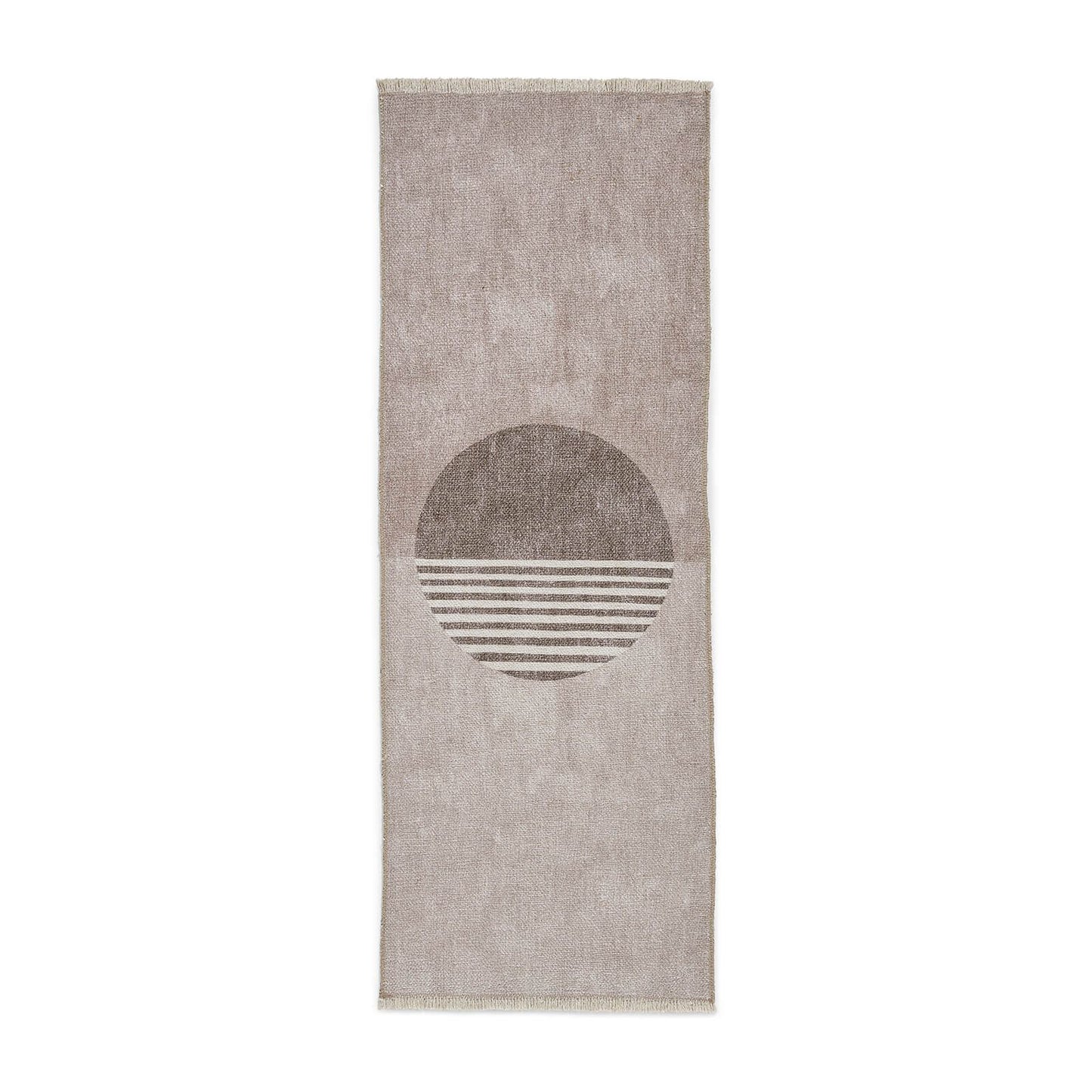 Whisper H1067 Beige Modern Washable Rug