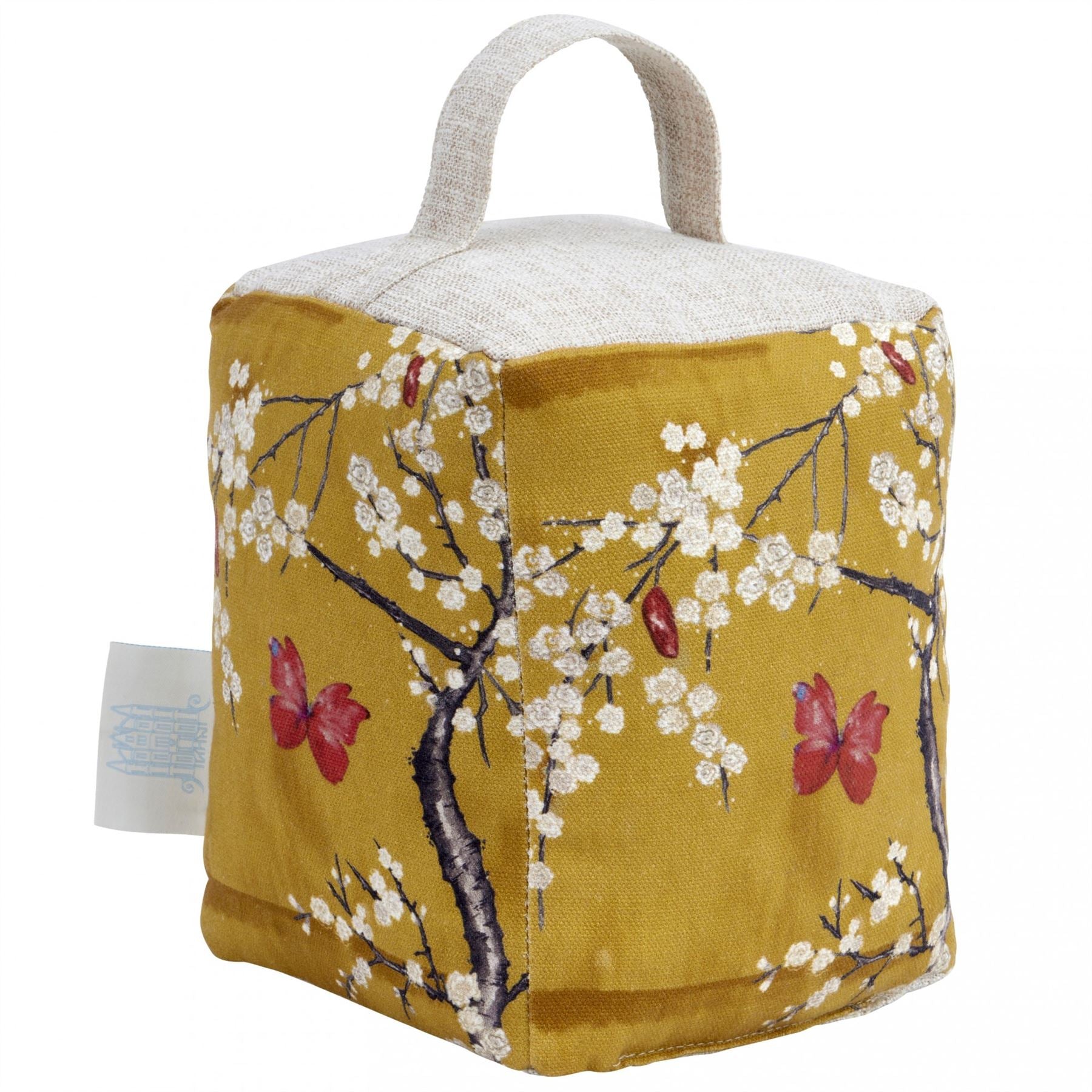 Blossom Digi Ochre Doorstop