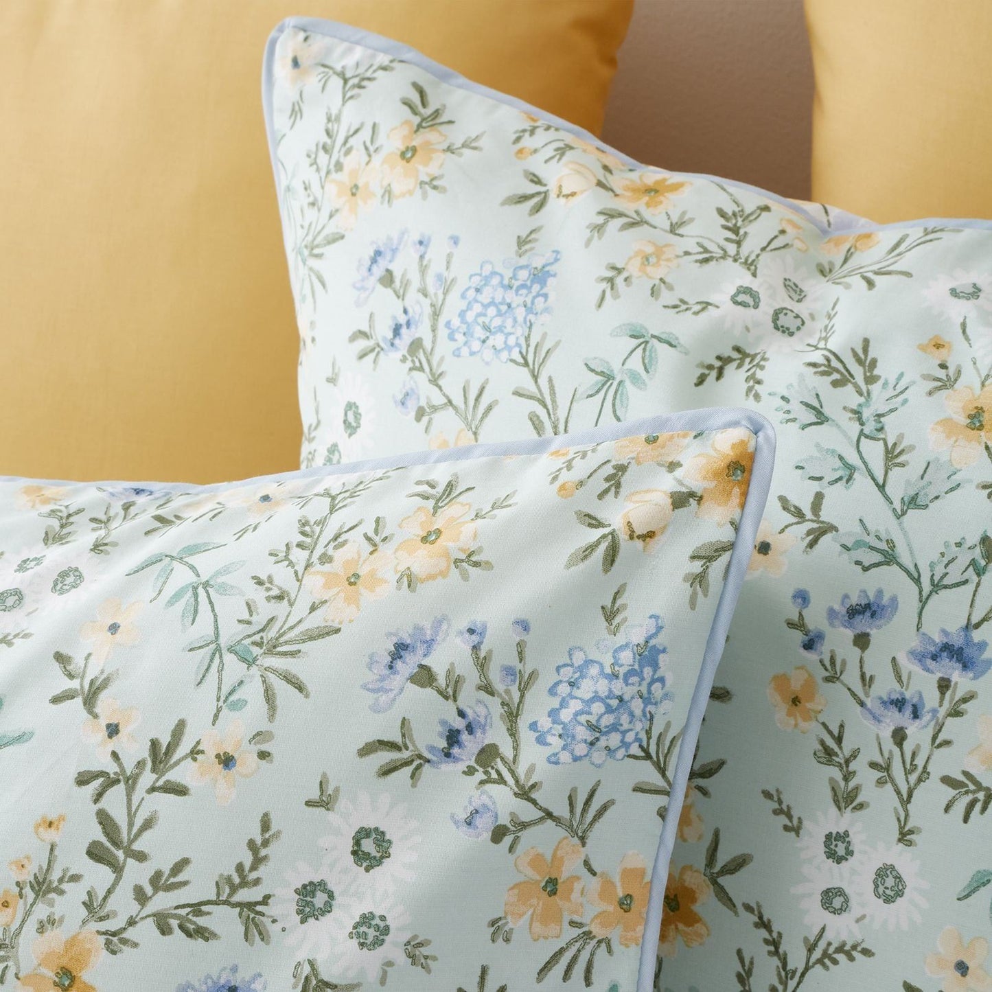Bianca Ditsy Floral Green Duvet Cover Set