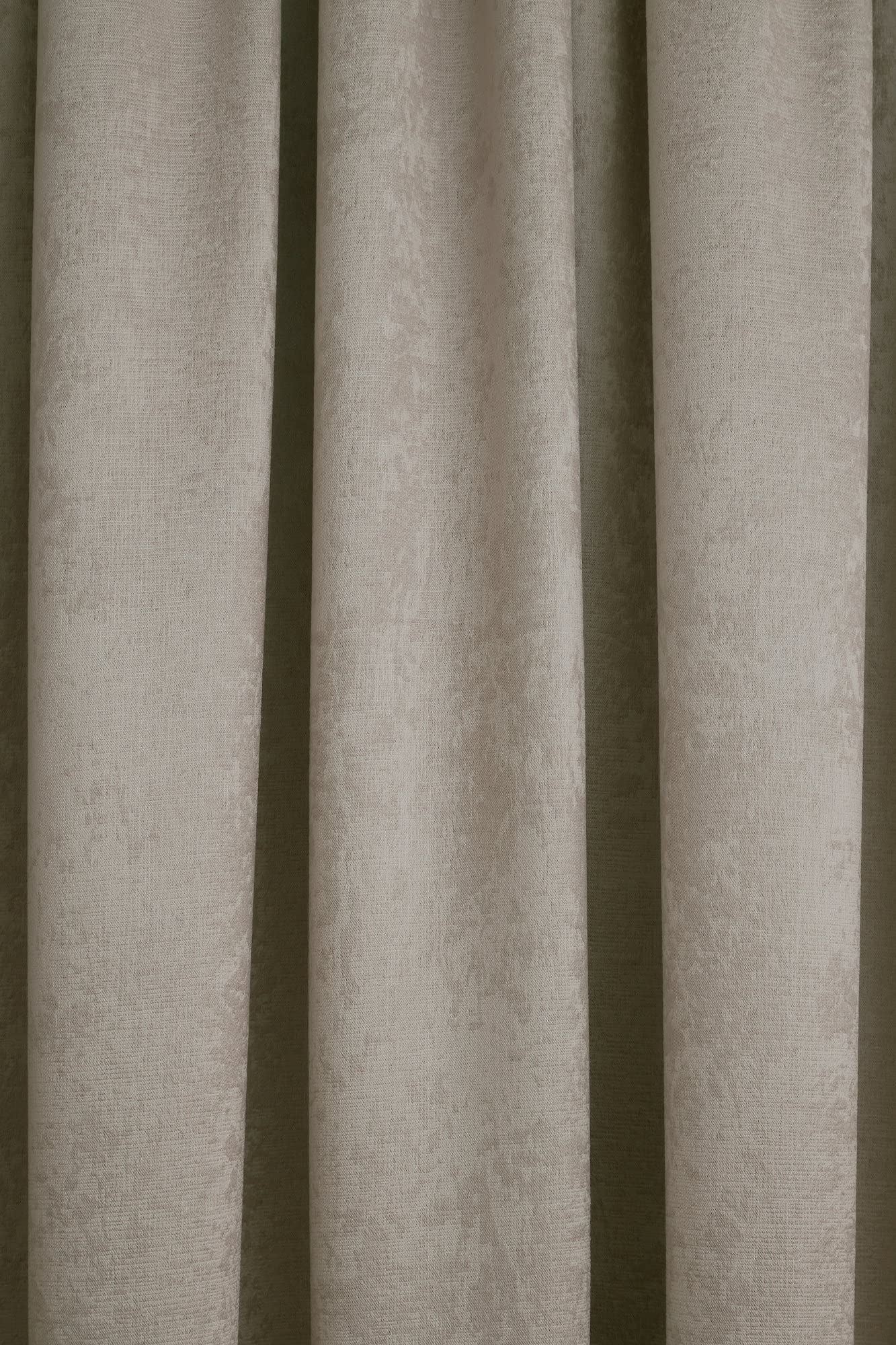 Galaxy Natural Pencil Pleat Curtains
