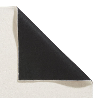 Bay Ivory Plain Shaggy Washable Rug