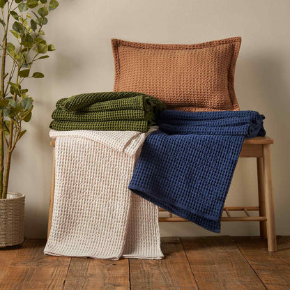 Jaipur Chunky Waffle Natural Cushion