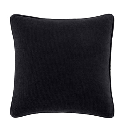 Wilson Velvet Black Filled Cushion