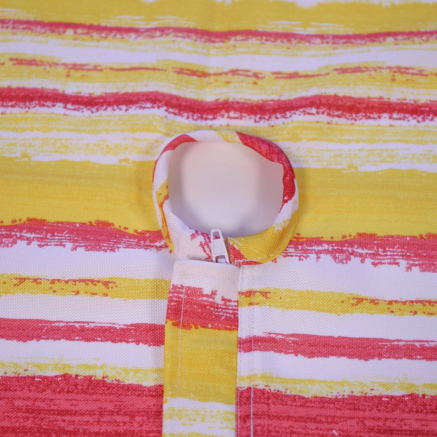 Striped Red Multi Tablecloth