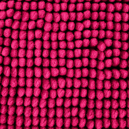 Catherine Lansfield Bobble Hot Pink  - Bath Mat