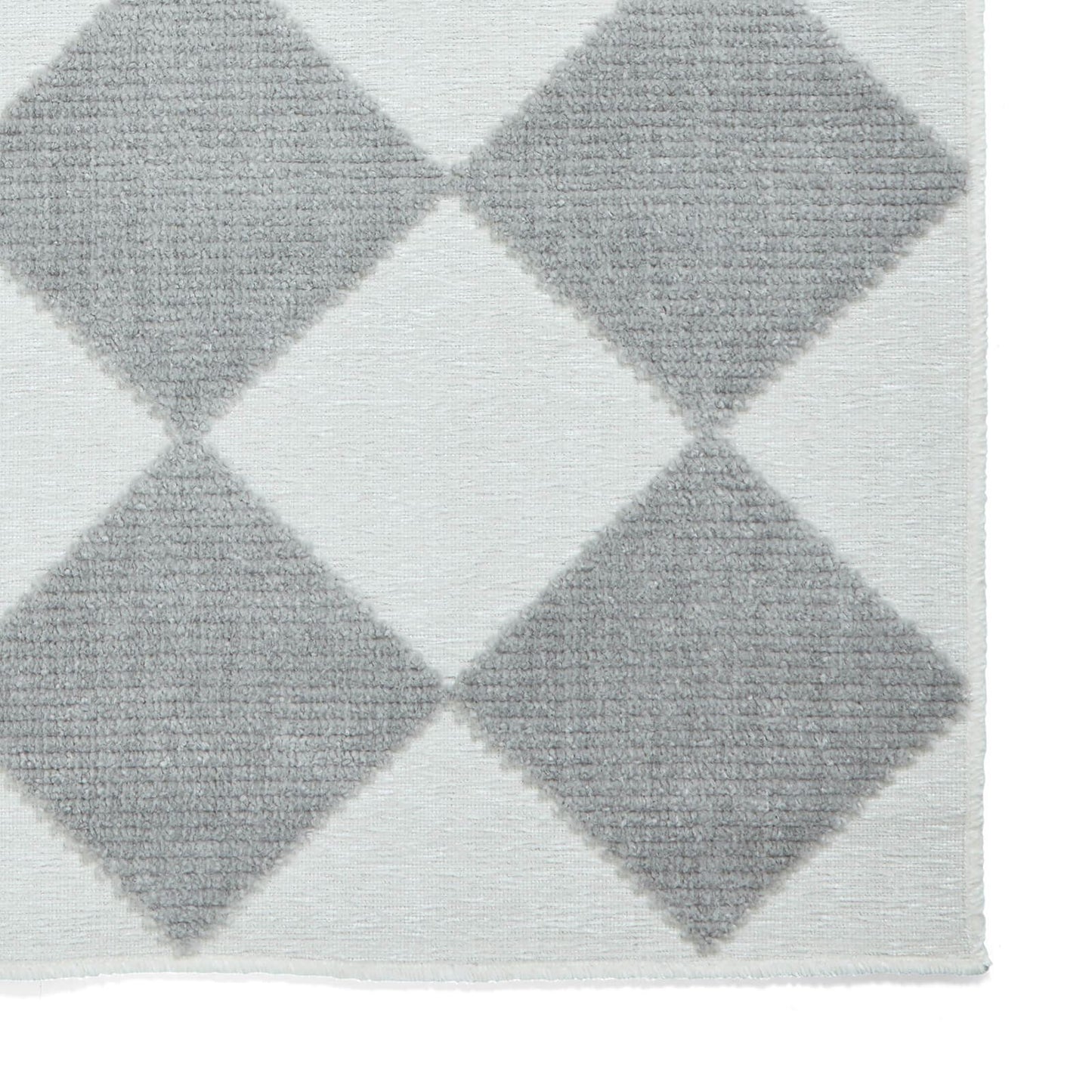 Lyna J0529 Cream Washable Rug