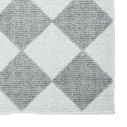 Lyna J0529 Cream Washable Rug