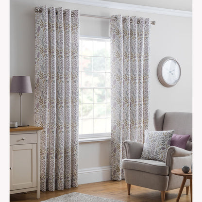 Everley Heather Eyelet Curtains