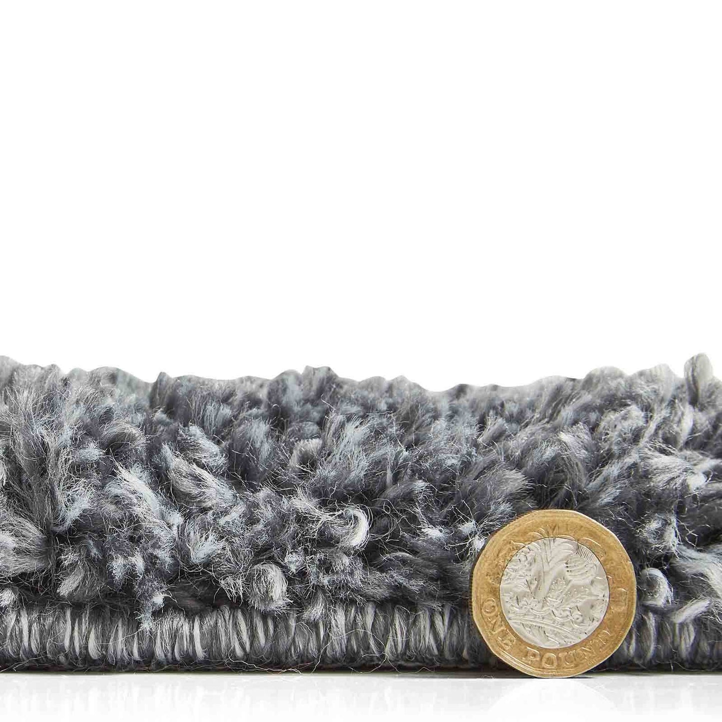 Aspen 1537 Grey/Ivory Shaggy Rug