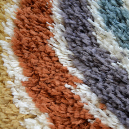 Snug Rainbow Multi Rug - 100 X 100cm (Circle) (3ft 2" x 3ft 2")