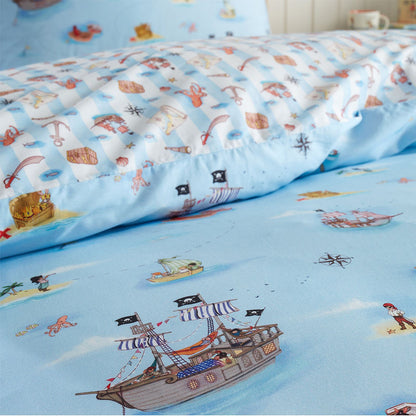 Belle & Boo Pirate Blue Duvet Cover Set