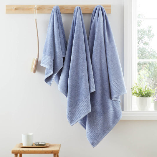 Egyptian Cotton Blue Hand Towel - 50x85 cm