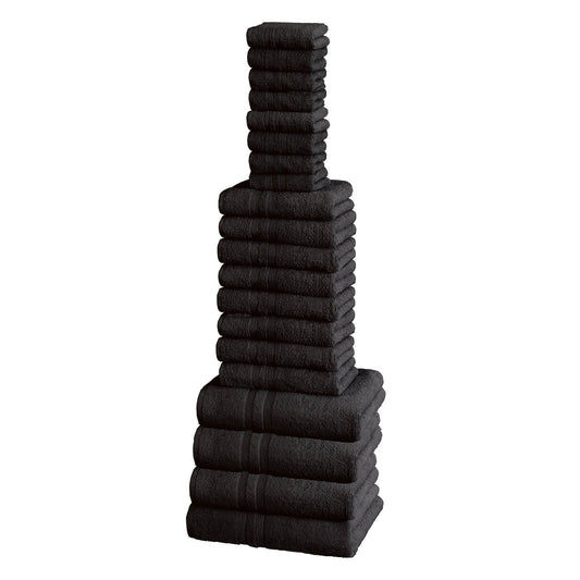 W500 Luxurious Black Towel Bale