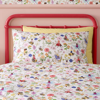 Belle & Boo Garden Friends White Duvet Cover Set