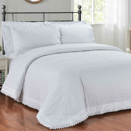 Richmond White Duvet Set