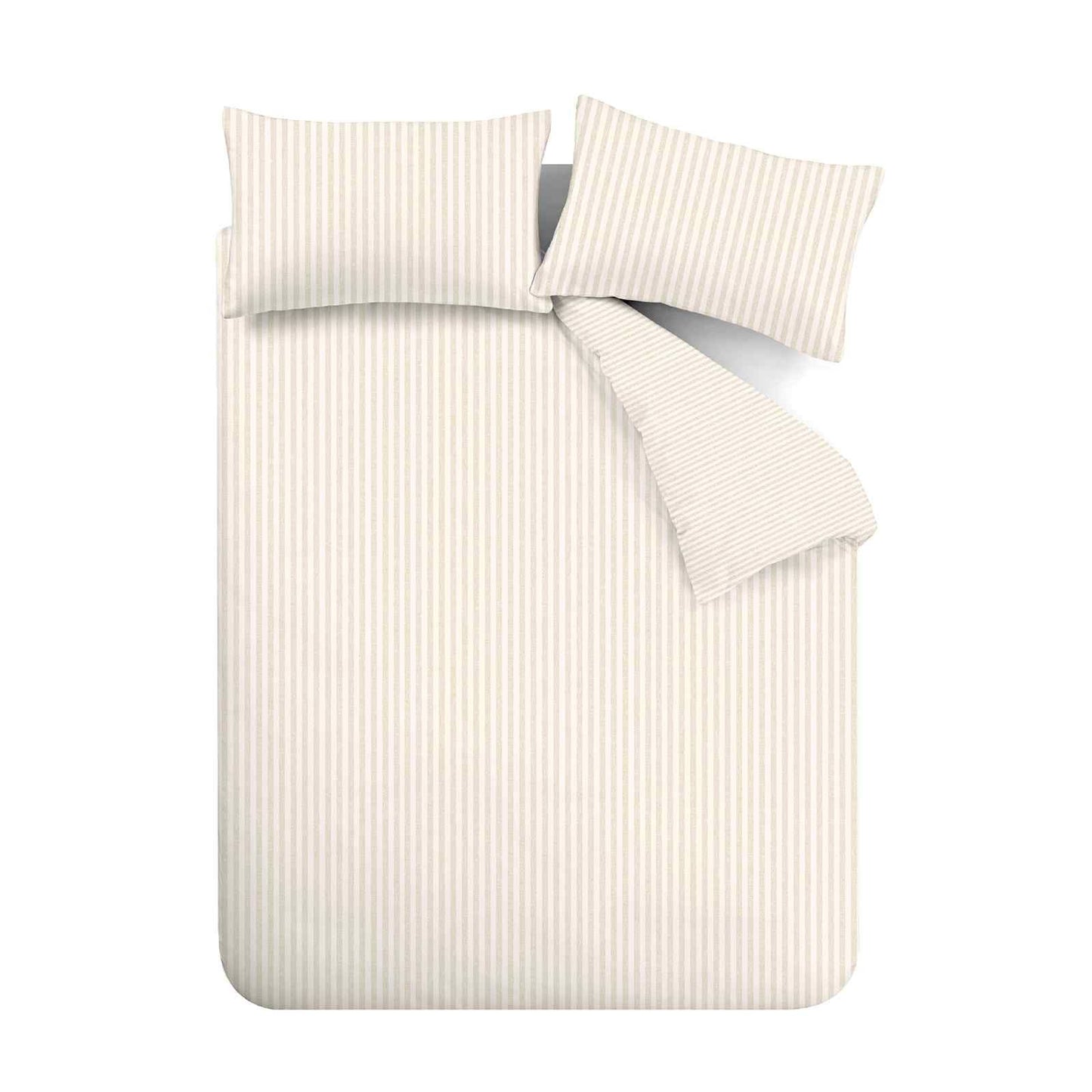 Stripe Natural Duvet Set
