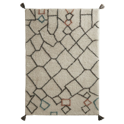 Origins Berber Knotted Chain Ivory/Multi Rug