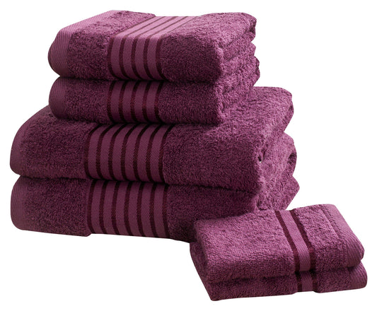 Windsor Plum Towel Bale