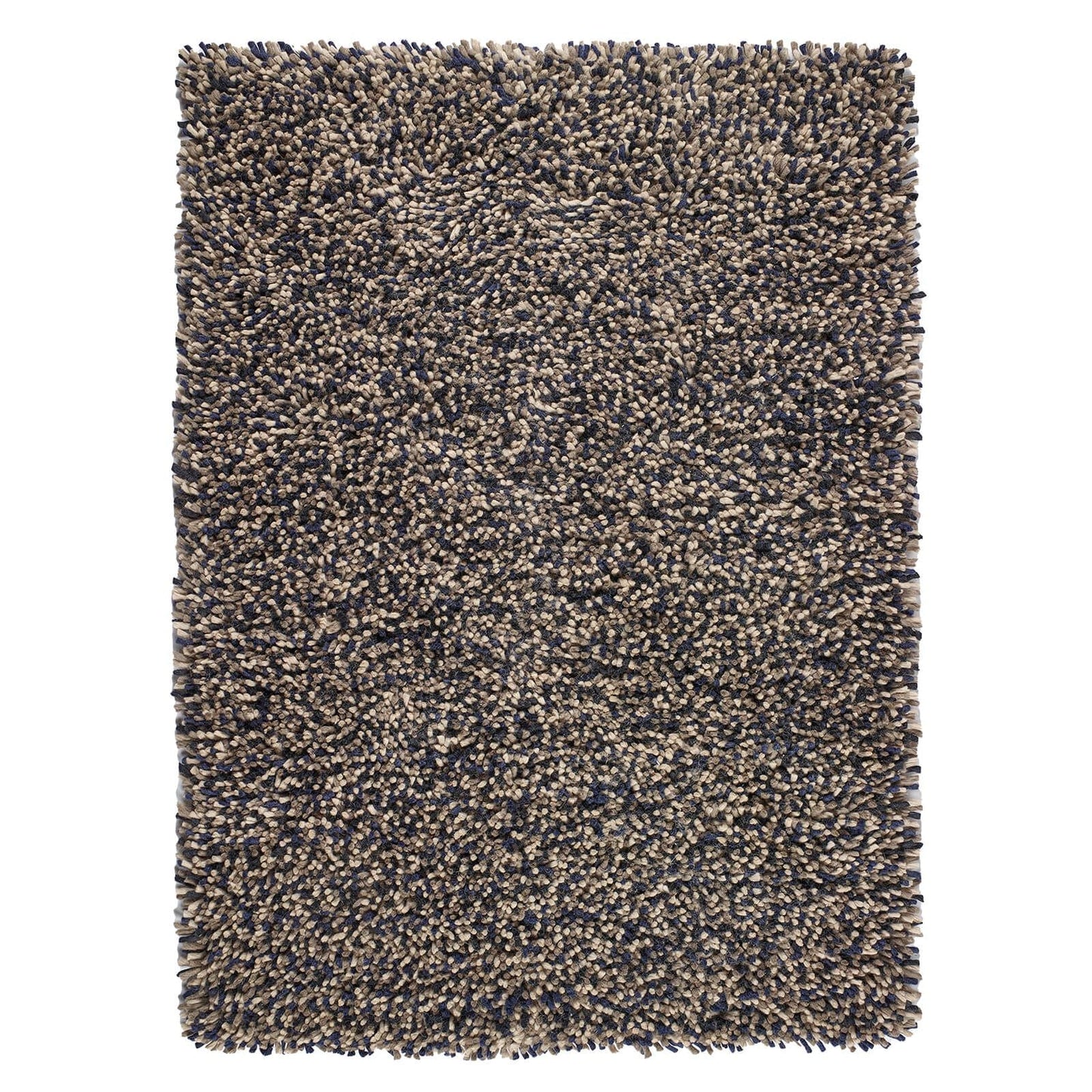 Rocks Shaggy Navy Shaggy Rugs