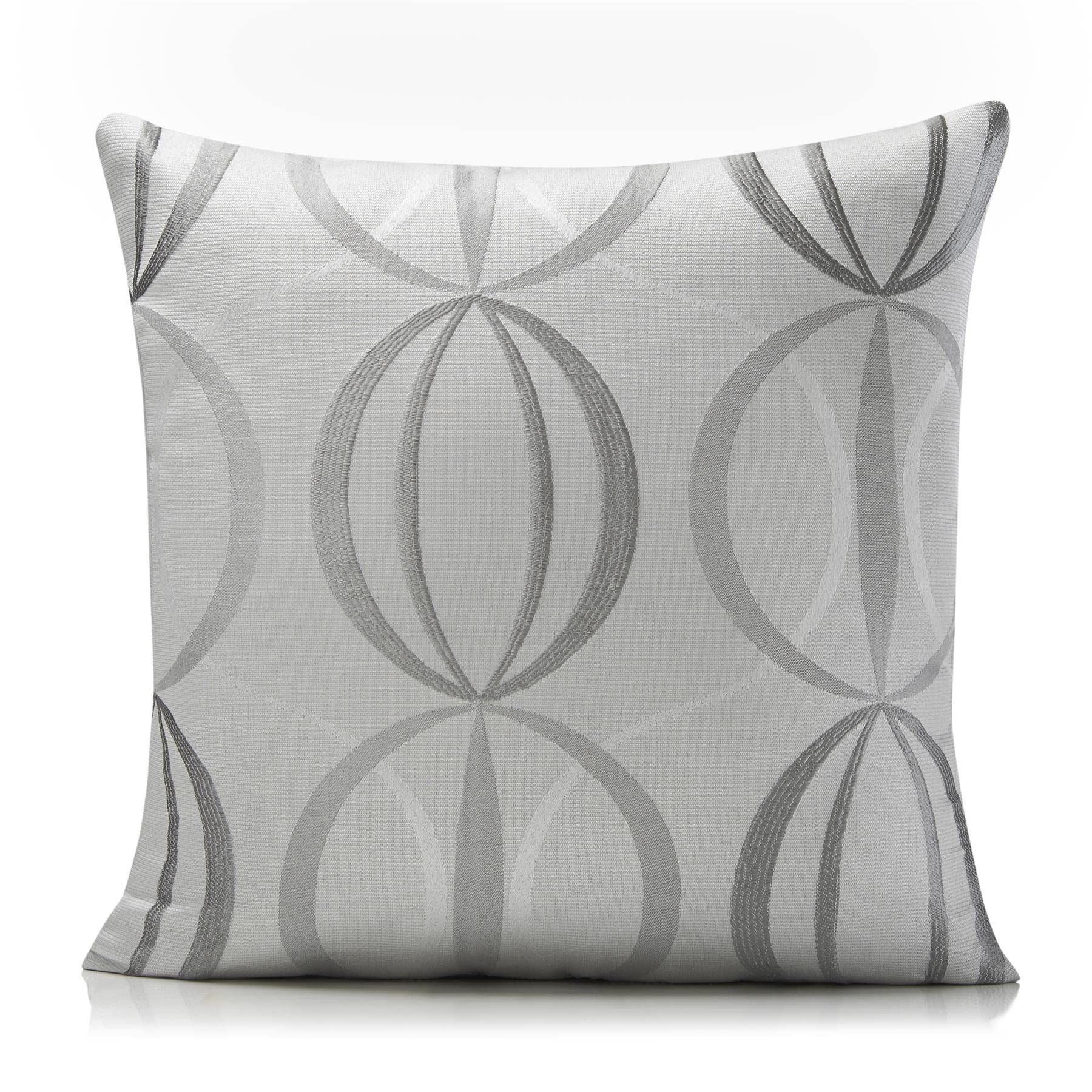 Omega Silver Cushion Cover